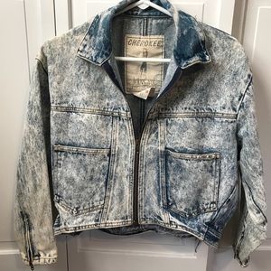 Vintage Style Denim Jacket by Cherokee